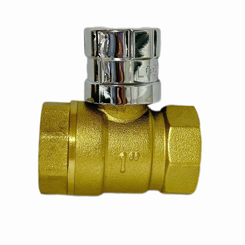 Brass Magnetic Locking Ball Valve factory